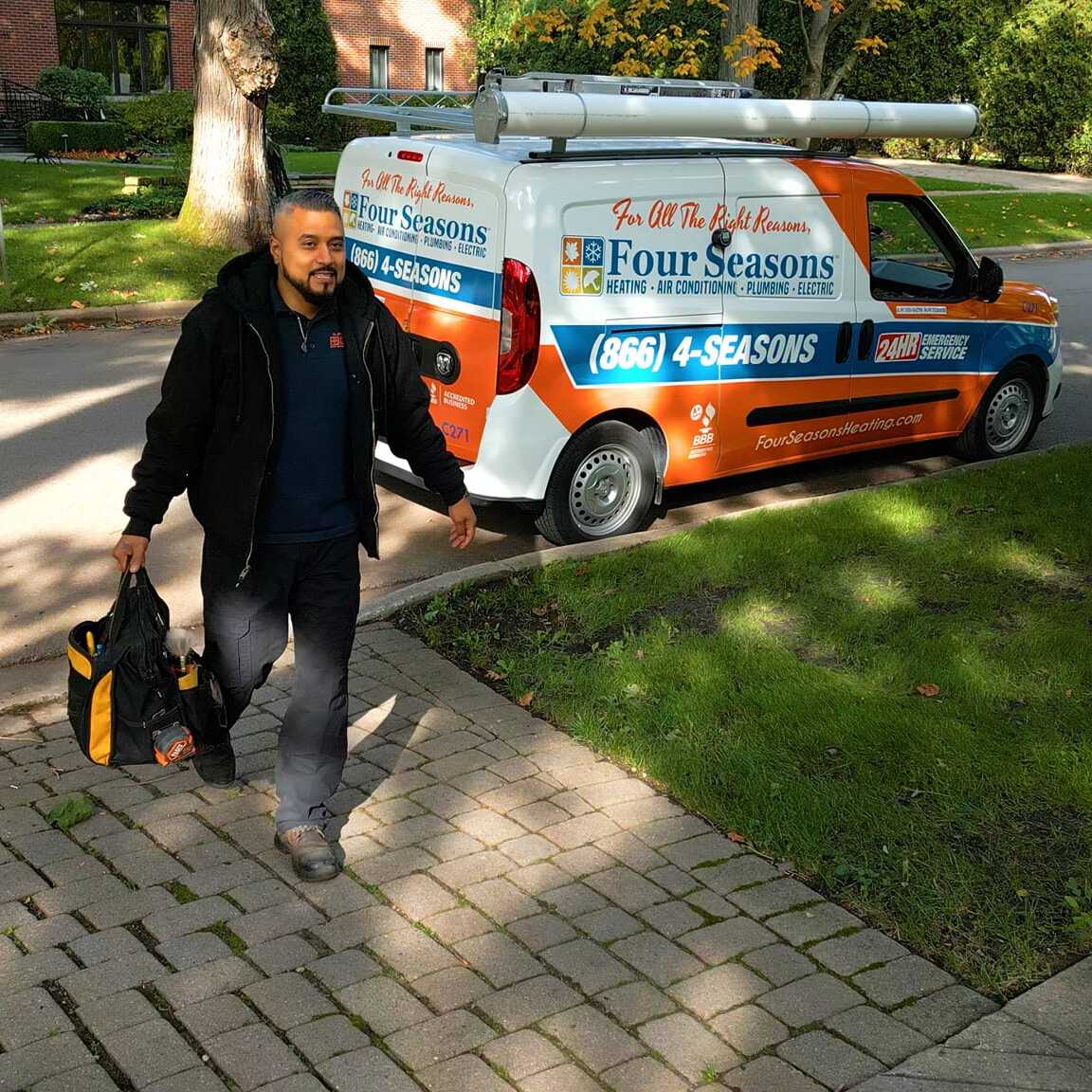 About Four Seasons Heating, Air Conditioning, Plumbing, & Electric